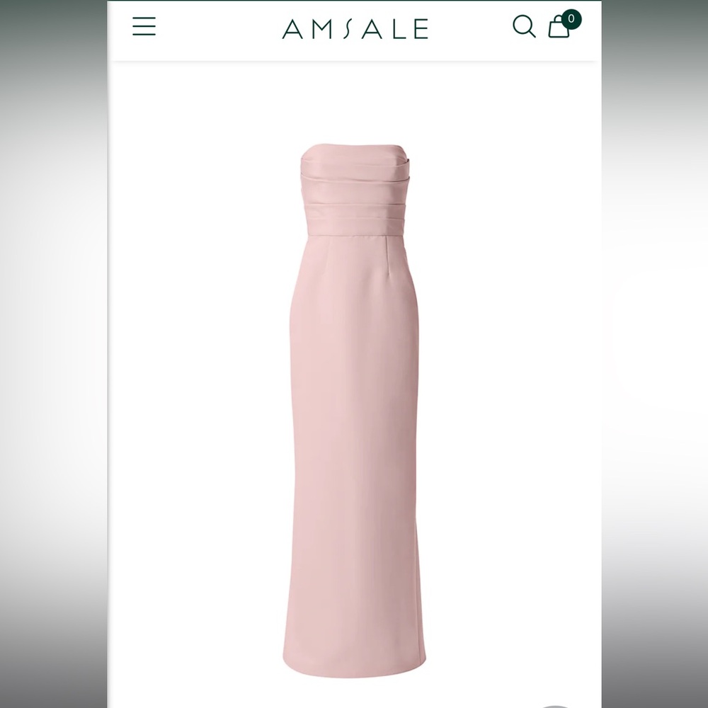 Never worn AMSALE Sonia size 4 gown. Tag present!!